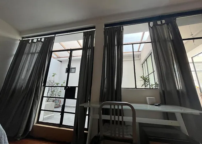 Сasa de vacaciones Mini Loft With A Small Terrace En Condesa México DF