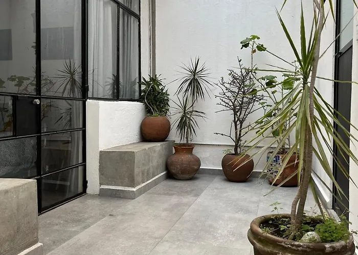 Сasa de vacaciones Mini Loft With A Small Terrace En Condesa